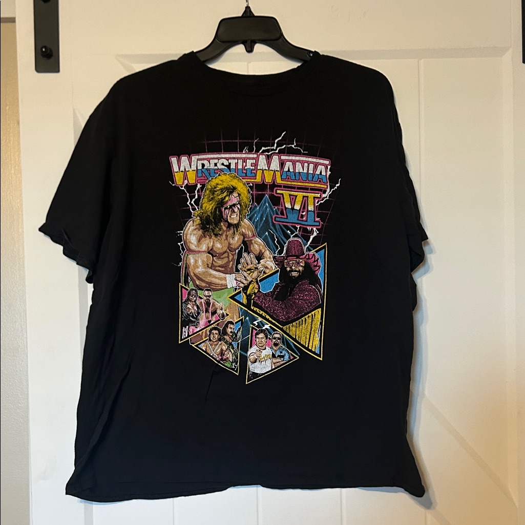 Wwe Wrestling Wrestlemania Vi 2x TShirt